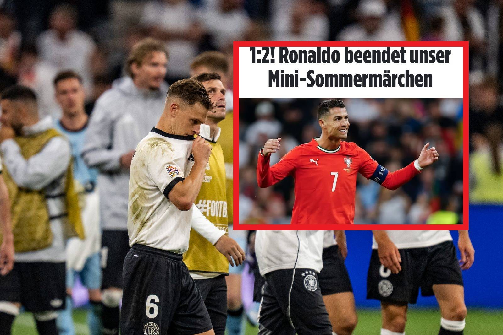 "Ronaldo zawstydza Niemców". Mocne słowa po hicie LN