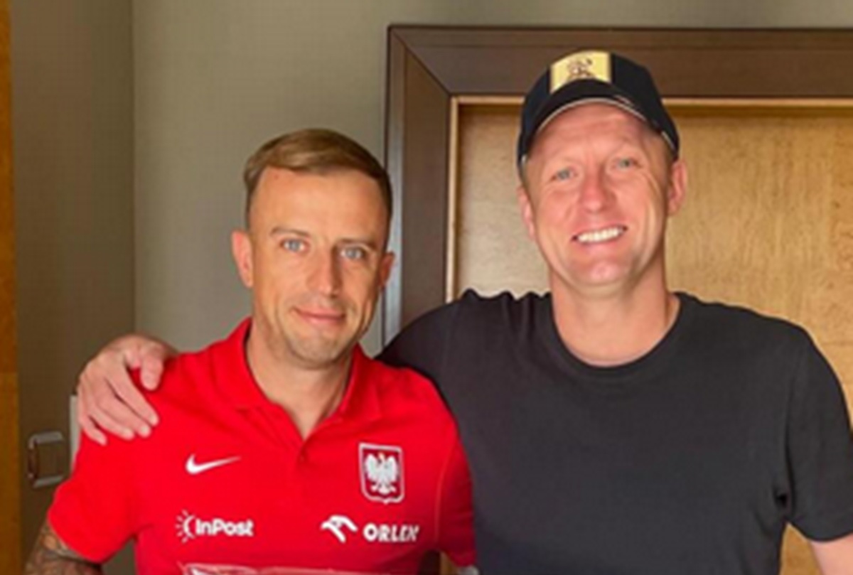 Zrobił Grosickiemu niespodziankę. "Amigo". I ten prezent