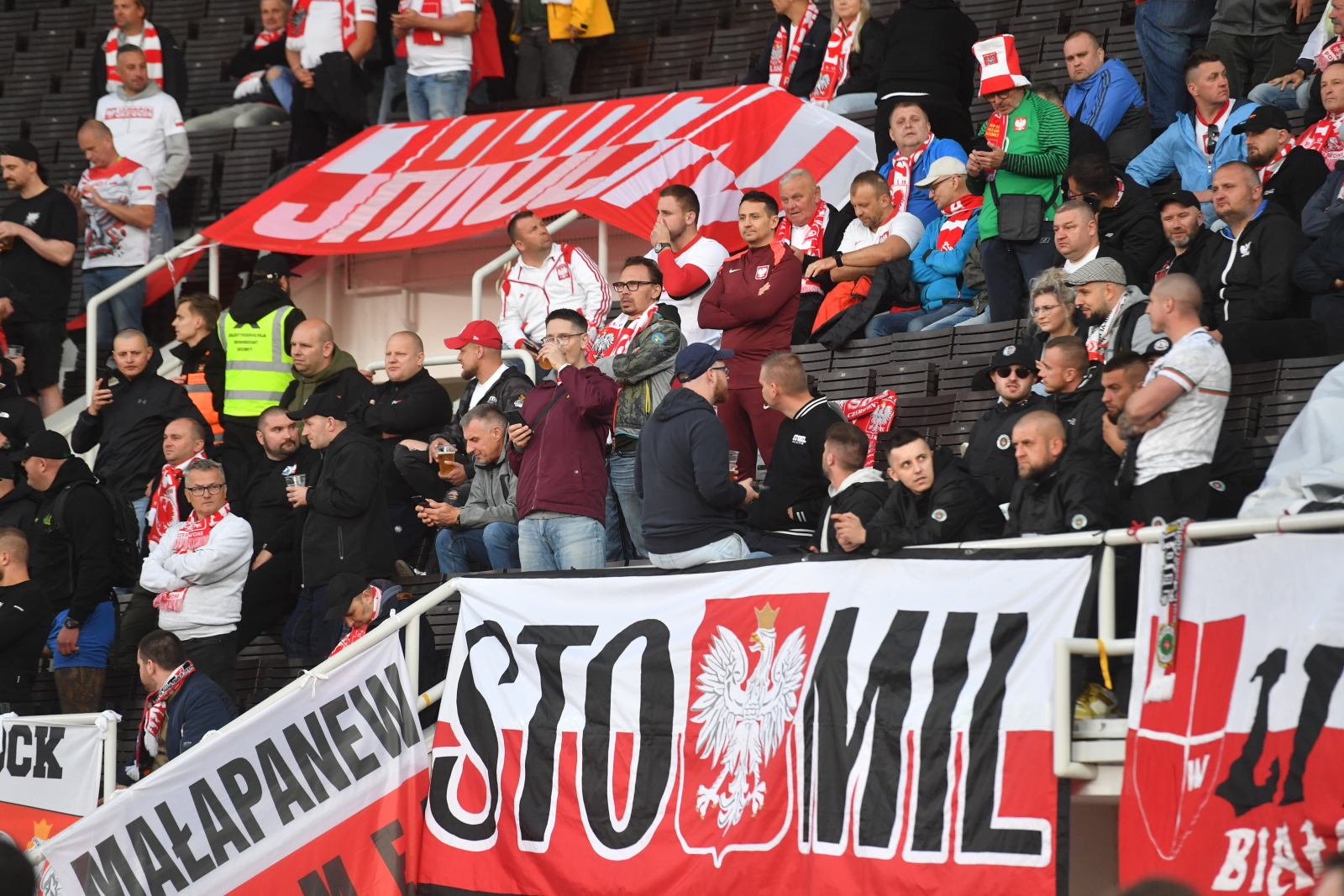Był początek meczu. Oto co krzyczeli kibice reprezentacji Polski