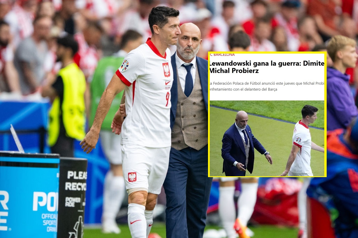 Światowe media piszą o decyzji Probierza. "Lewandowski wygrał wojnę"