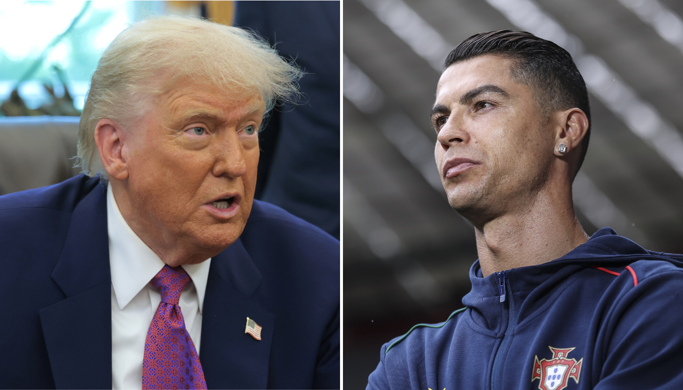 Ronaldo wysłał wiadomość do Trumpa. Jest nagranie