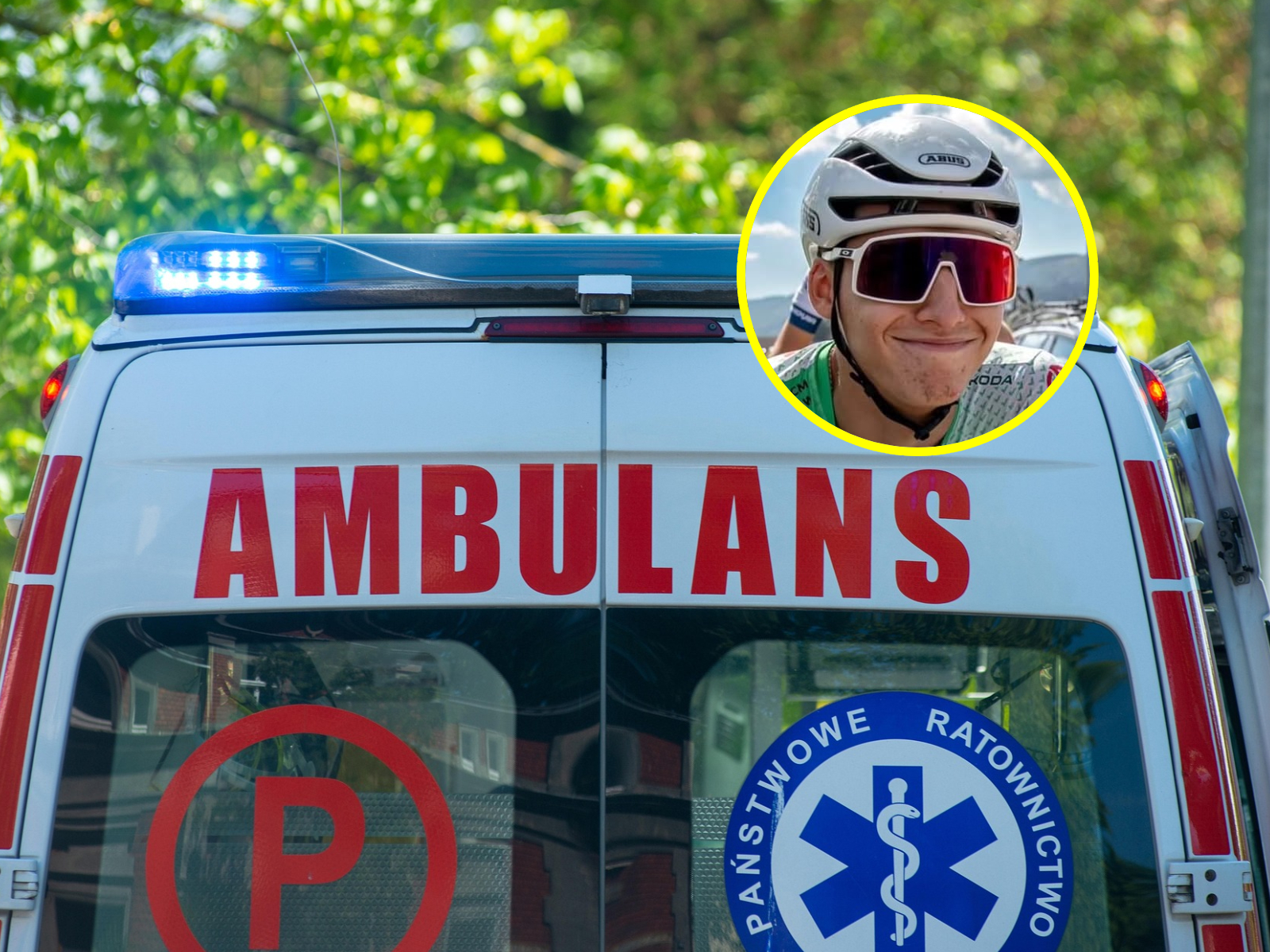 Poważny wypadek polskiego kolarza. "Naprawdę duży zakres obrażeń"