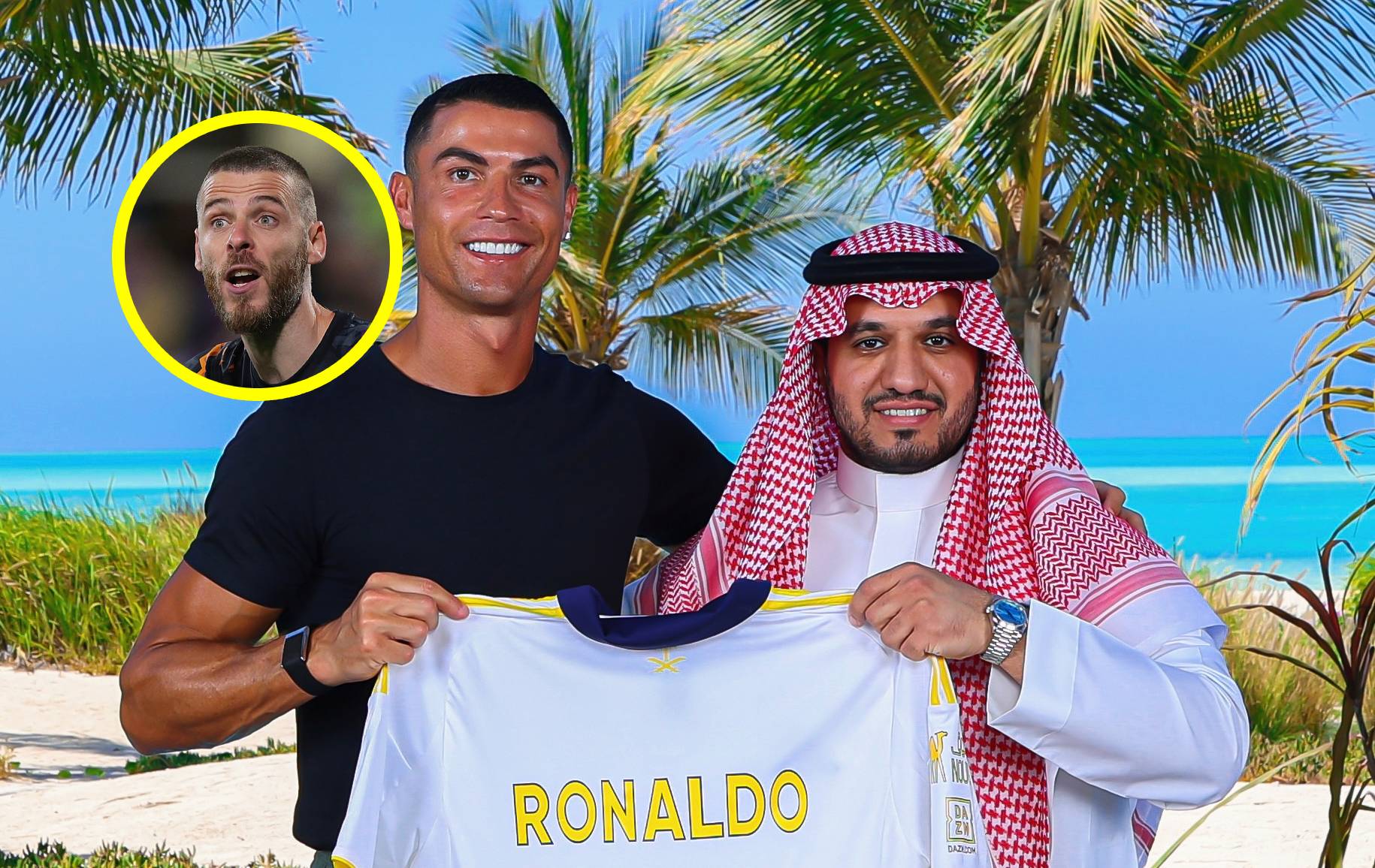 Nie mógł się powstrzymać po wpisie Ronaldo. Hit sieci