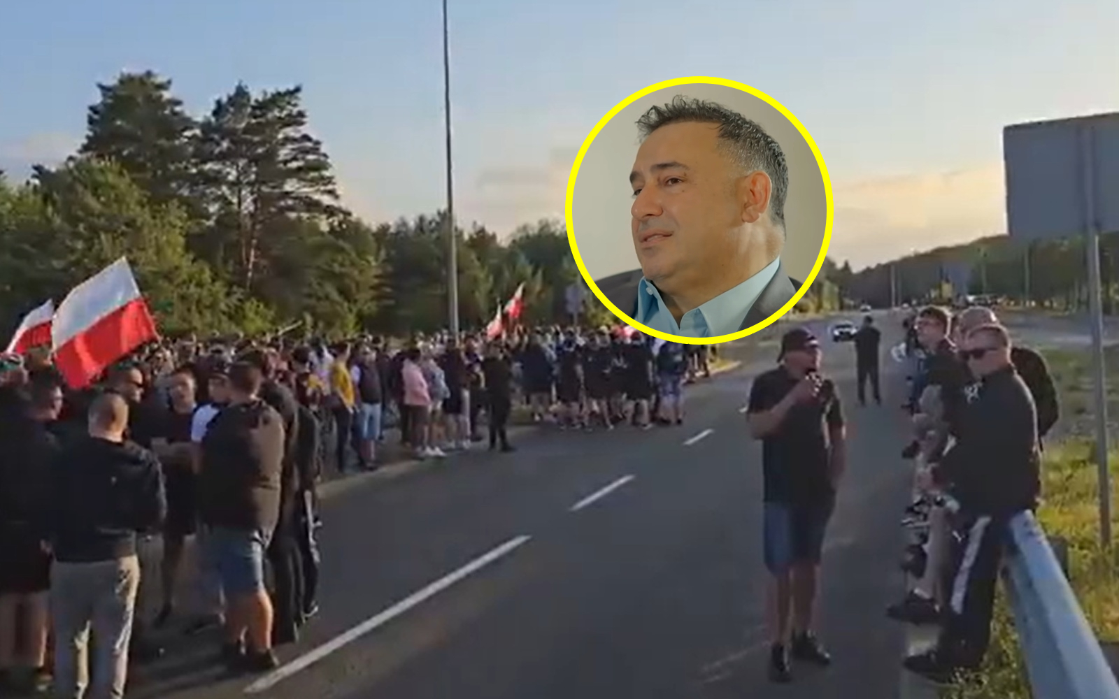 "Jestem dumnym imigrantem z Iranu". Nie bał się odpowiedzieć kibicom