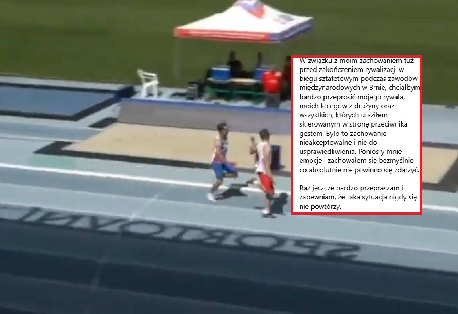 Młody Polak wywołał skandal w Czechach. Teraz przerwał milczenie