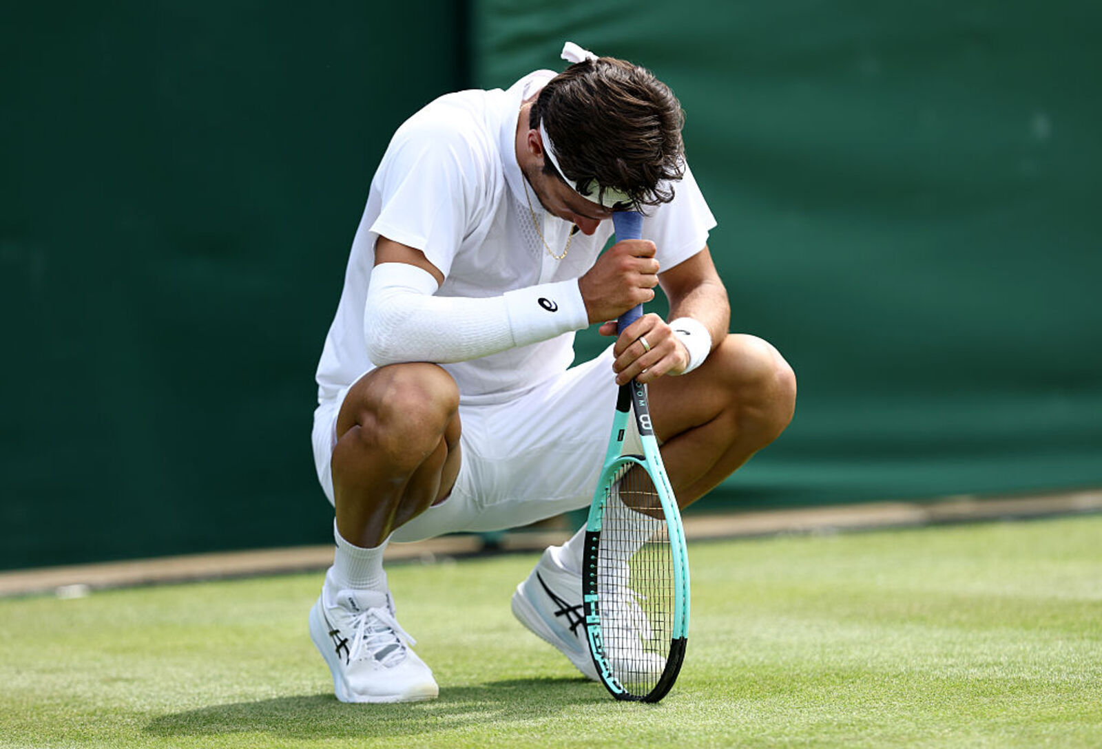 Dramat na trybunach. Mecz Wimbledonu przerwany