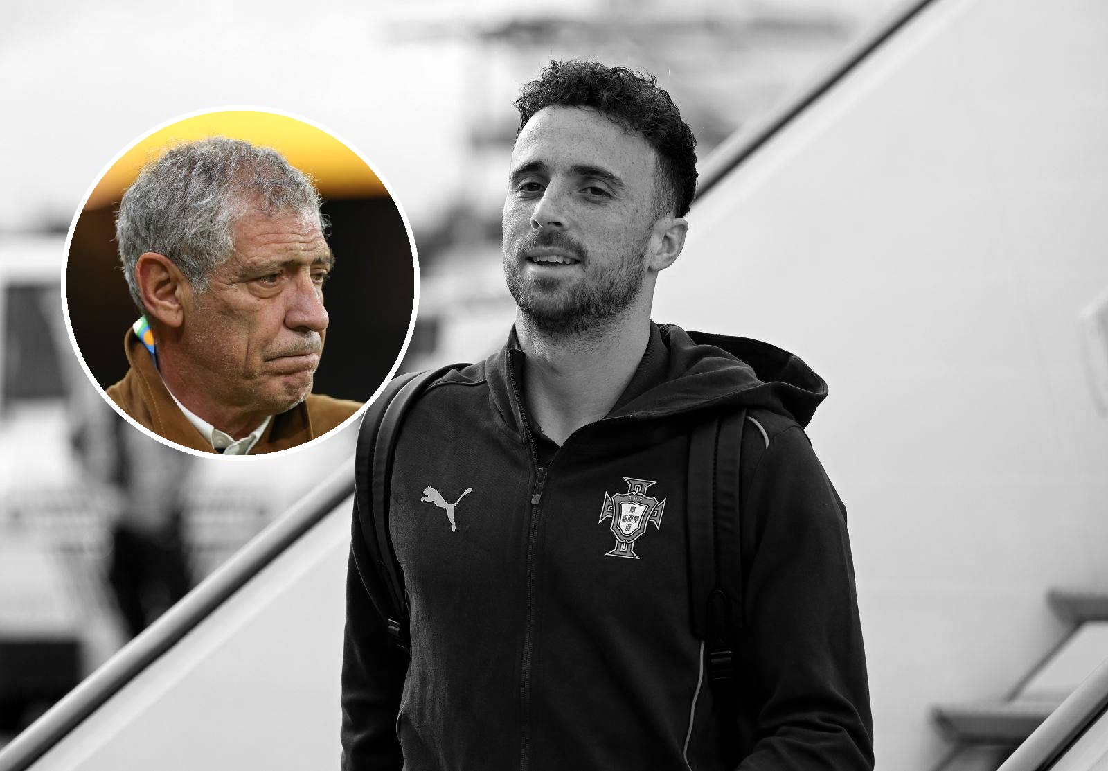 "Jestem w szoku". Fernando Santos wstrząśnięty śmiercią Diogo Joty