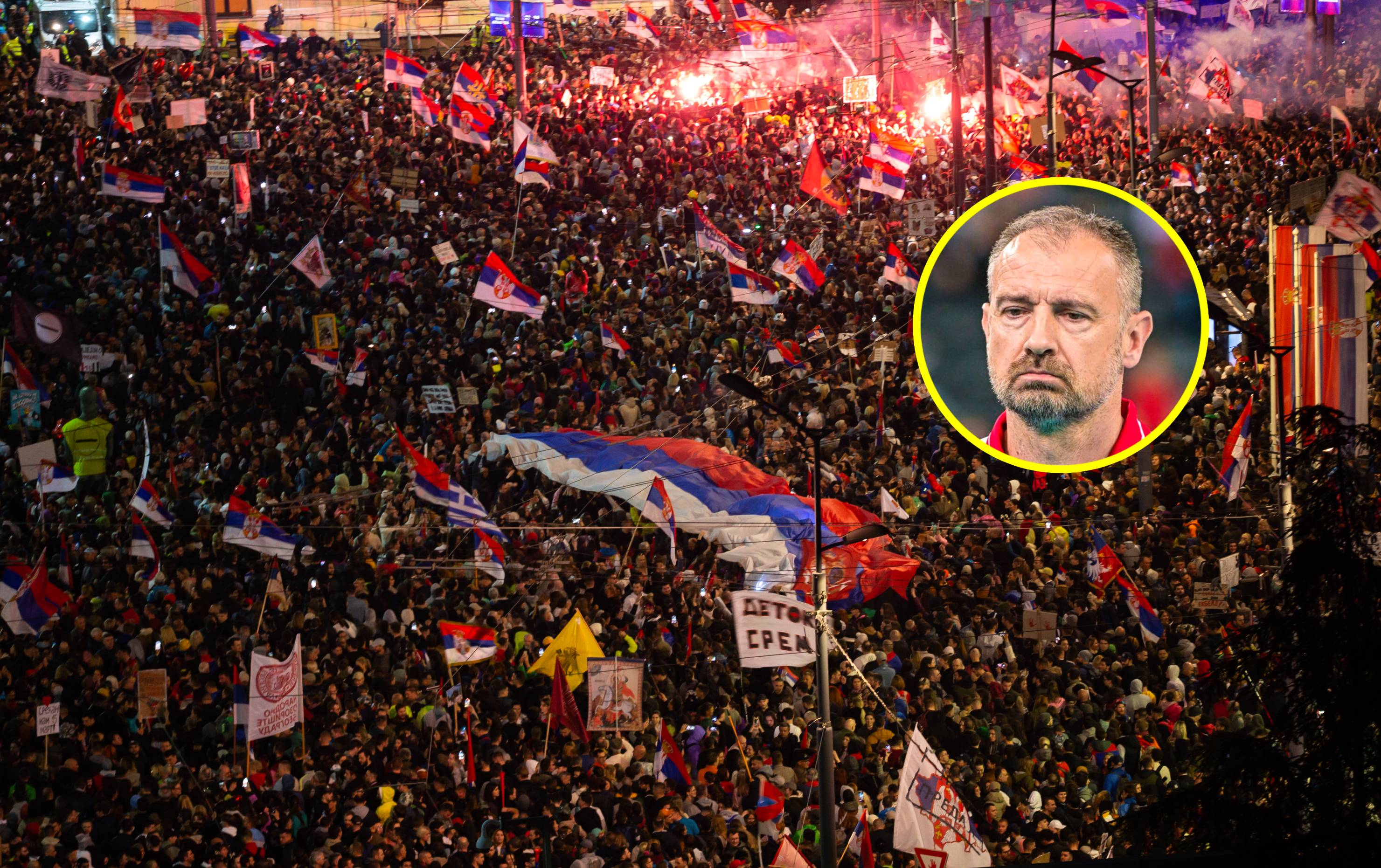 Ogromny konflikt w Serbii, kraj stanął. Nikola Grbić wyraził się jasno