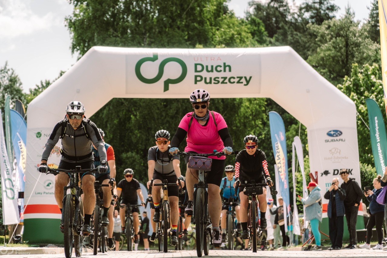 Ultra Duch Puszczy – 1500 kolarzy, sześć tras i jeden Duch, który łączy wszystko