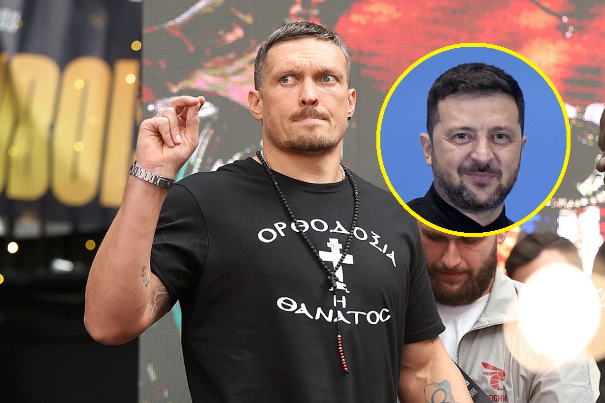 Było tuż przed północą. Zełenski skomentował zwycięstwo Usyka