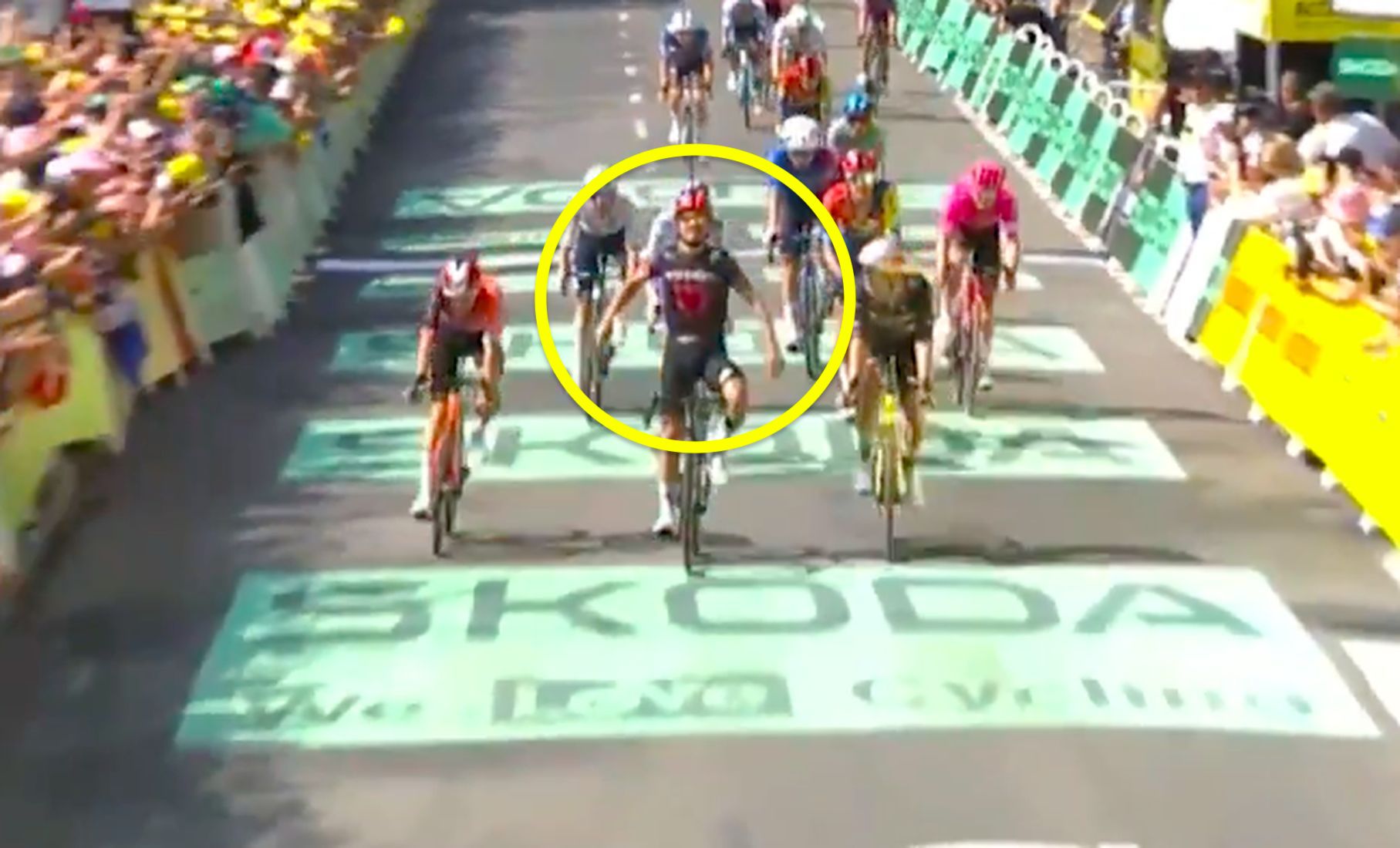 Co za wpadka. Myślał, iż wygrał etap. Później poznał prawdę