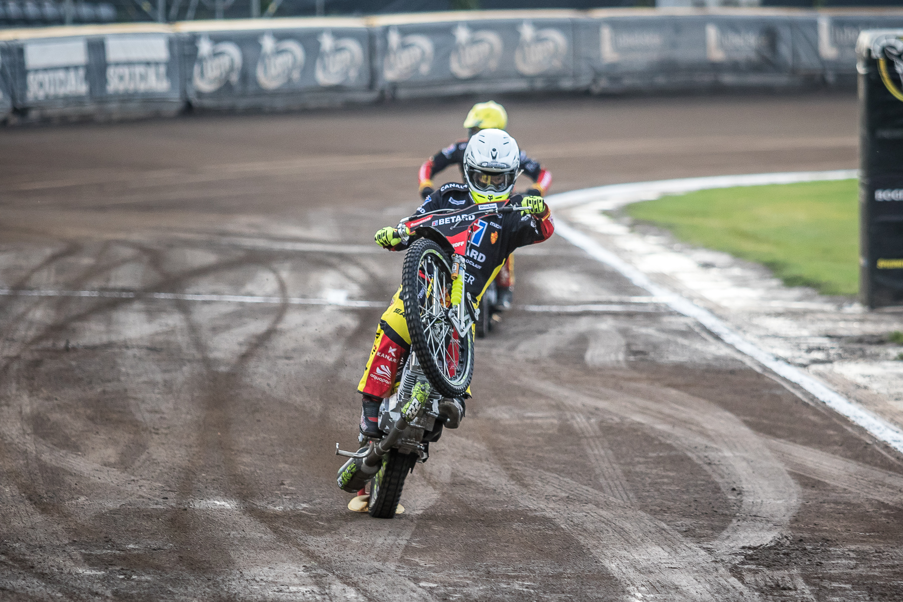 Żużel. Łaguta najlepszy w Dohren. Ogromny pech Huckenbecka