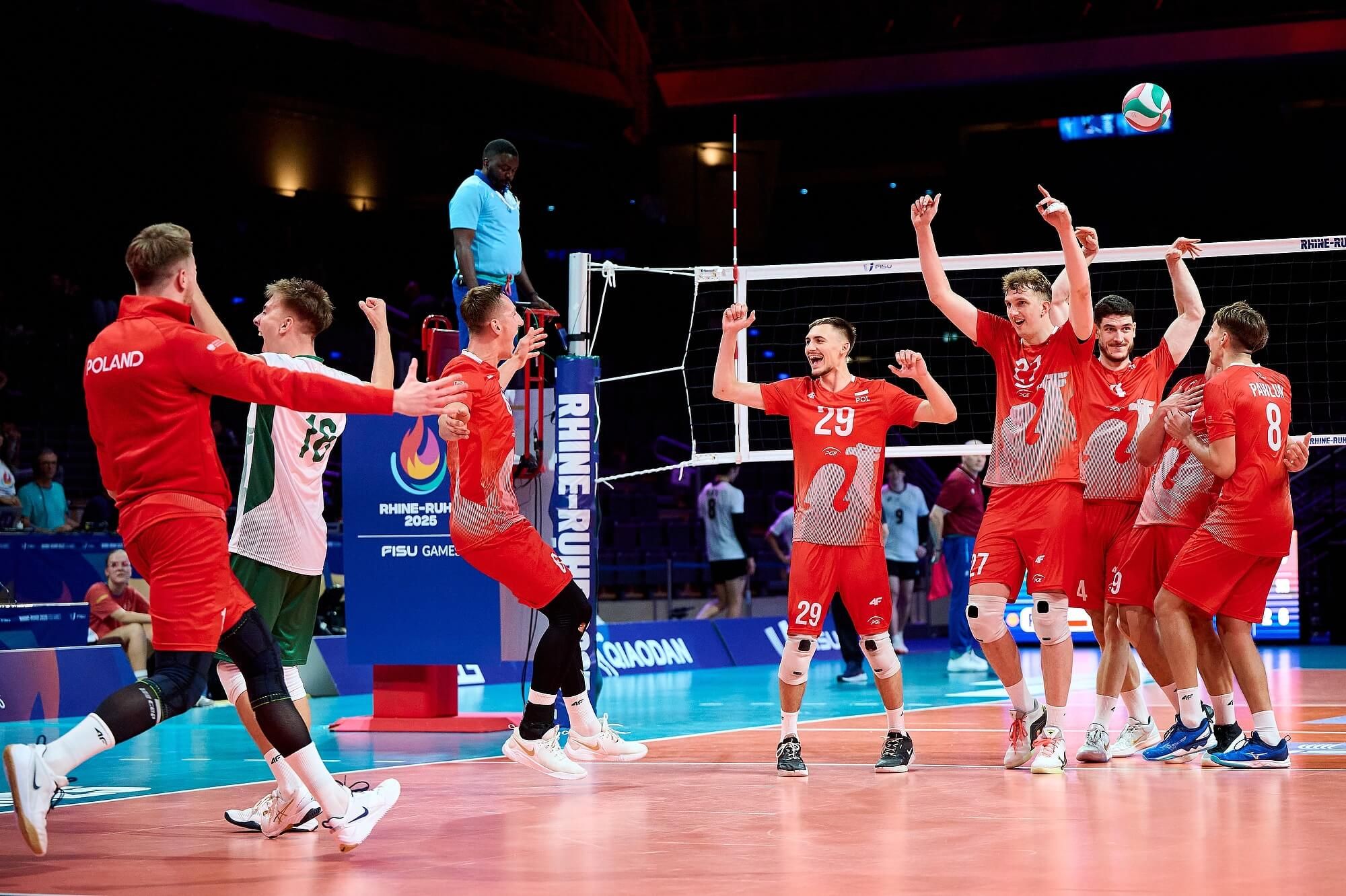 Koncert w finale. Polscy siatkarze z historycznym złotem uniwersjady