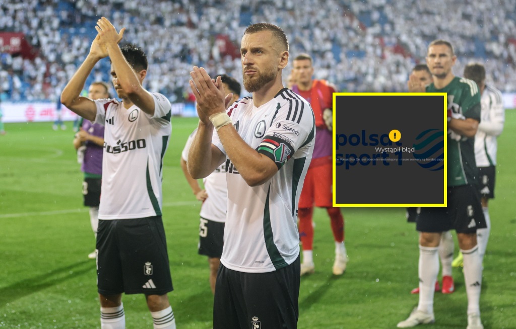 Legia walczyła w Ostrawie. Kibice byli wściekli na Polsat