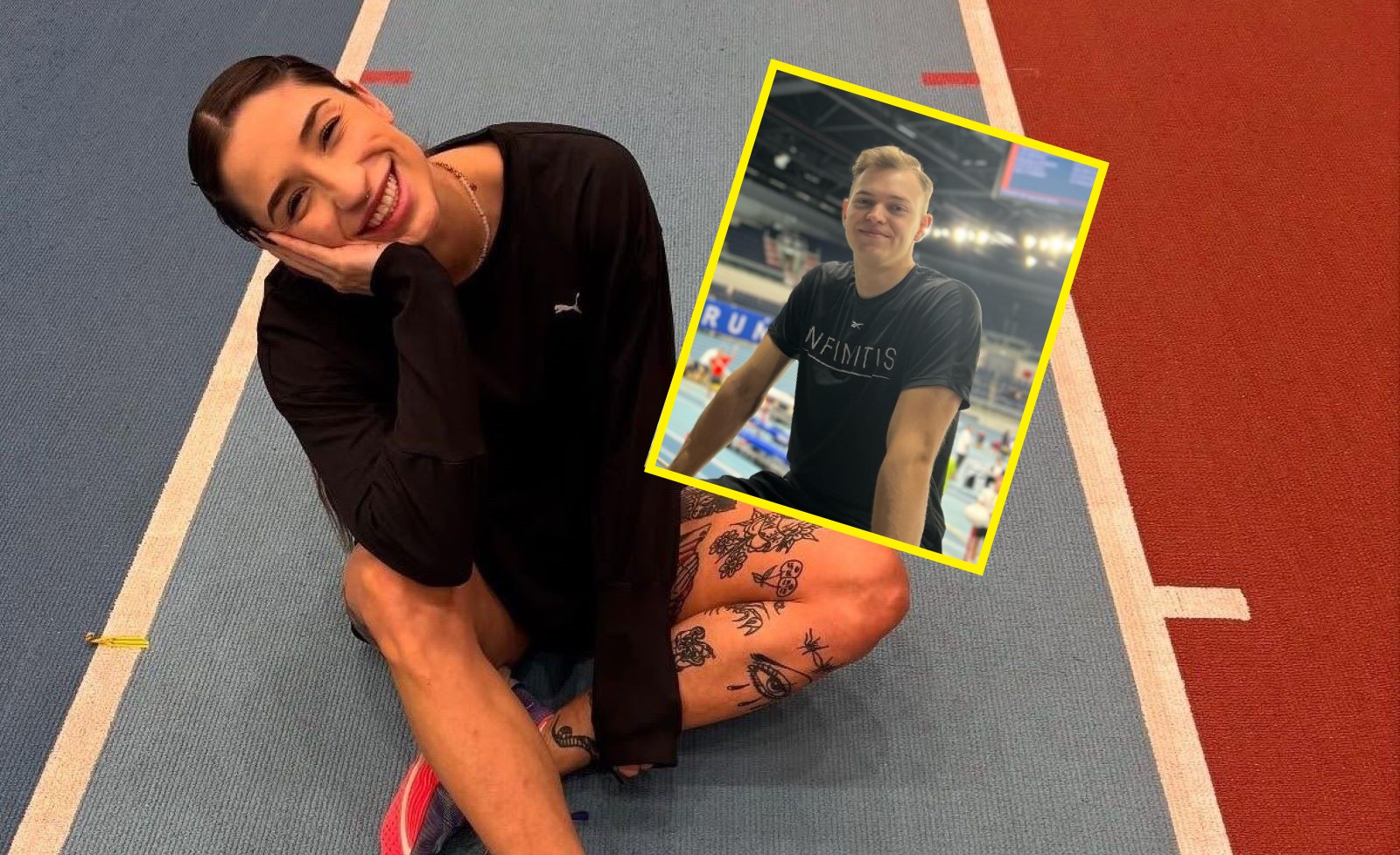 Tym faktem Ewa Swoboda się nie chwali. Jest od niej młodszy