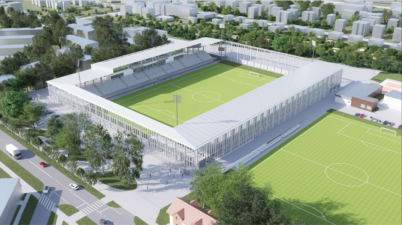 Polski trzecioligowiec będzie mieć stadion jak z bajki. Za prawie 100 mln złotych