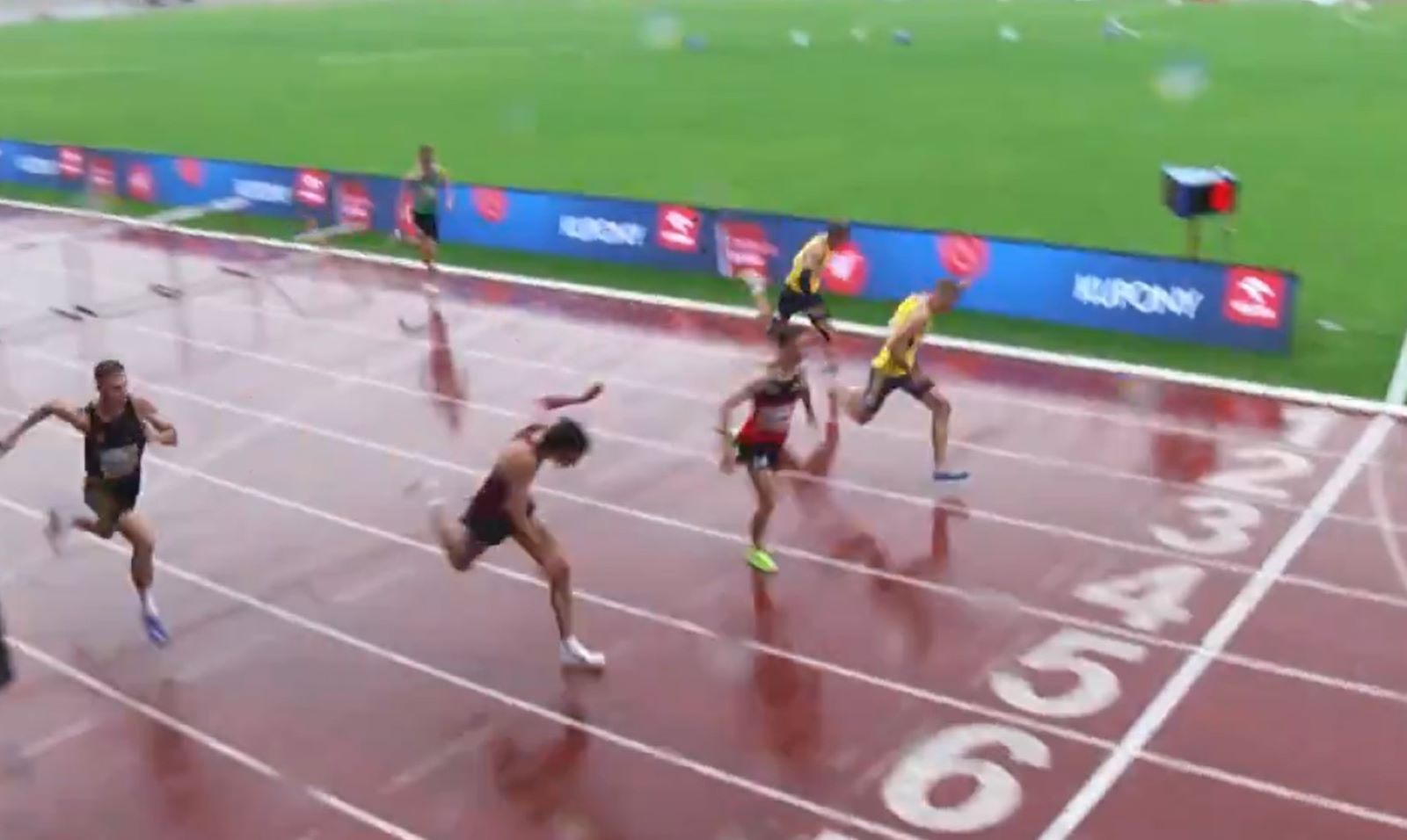 Sceny na mistrzostwach Polski. Niewiarygodne, co stało się na finiszu