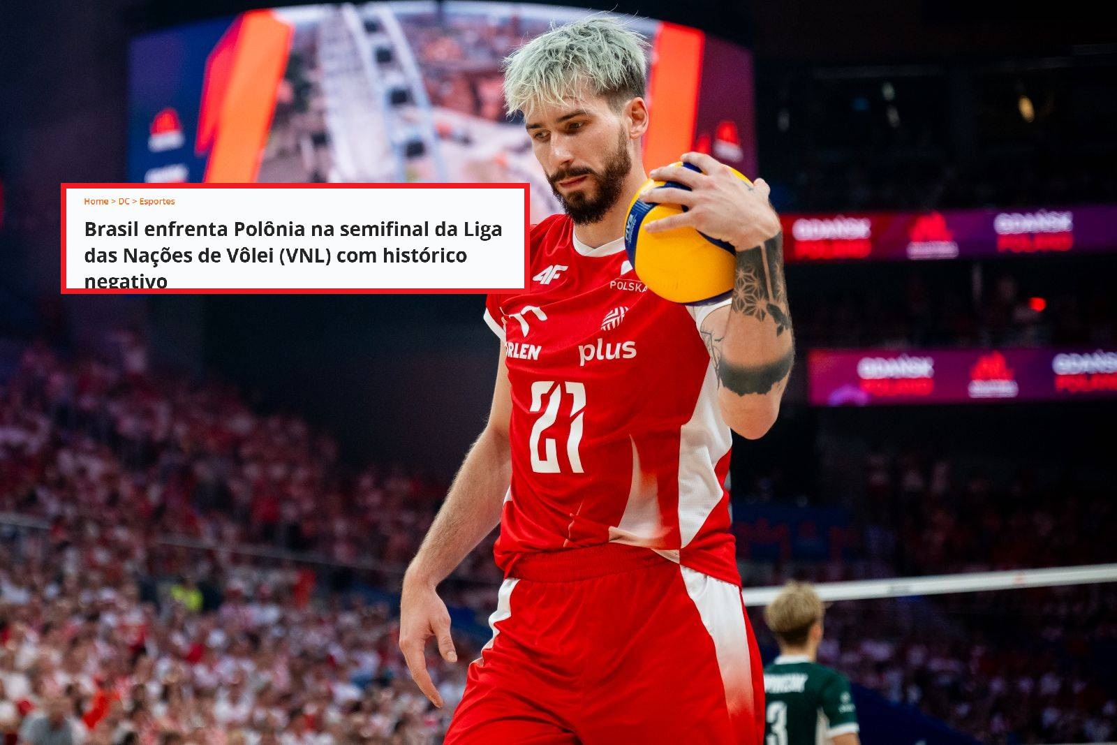 W Brazylii gorąco przed meczem z Polską. "Ciąży"