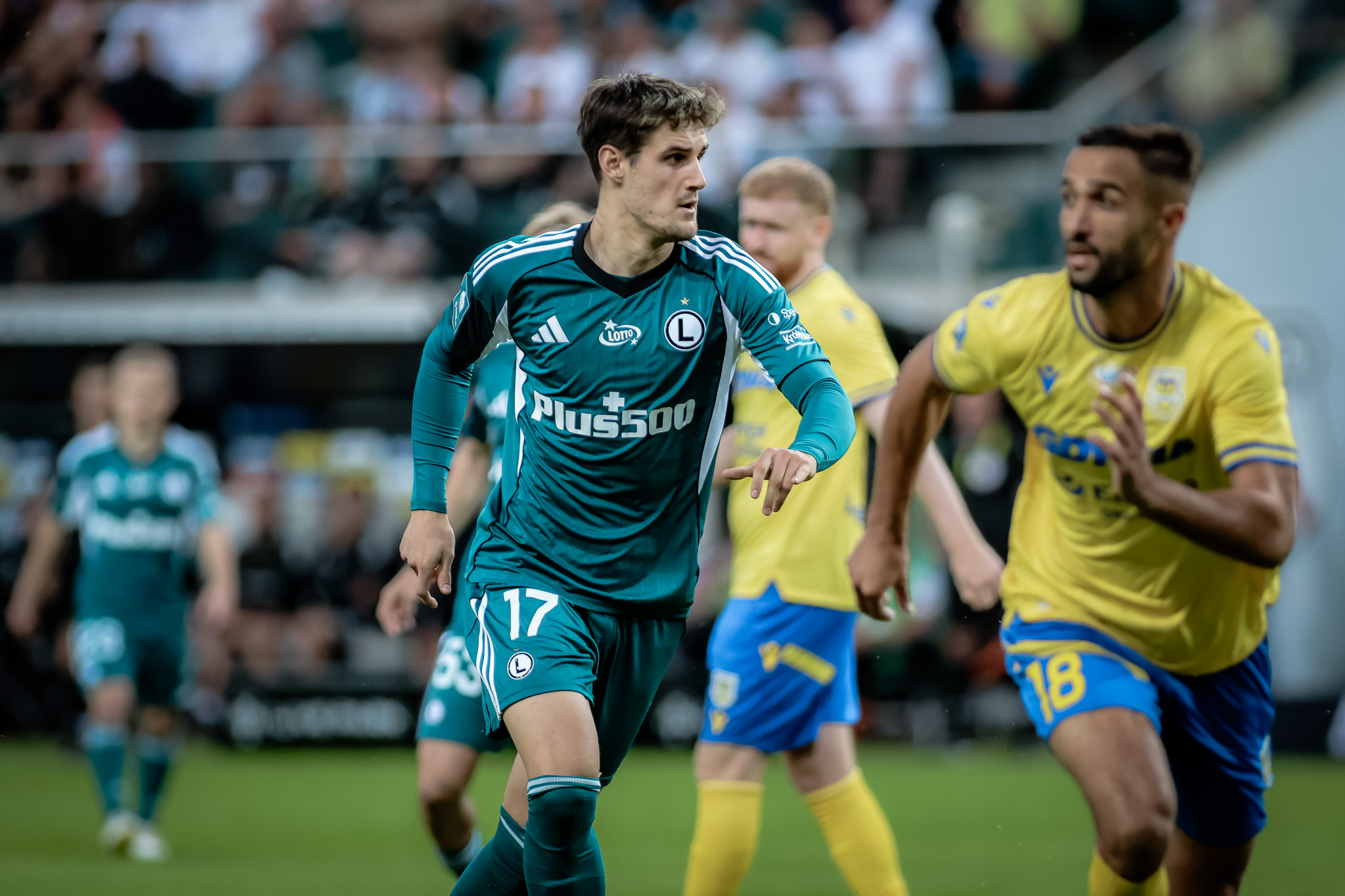 Oficjalnie. Kadra Legii na Hibernian, są nieobecni. Problem z wizą napastnika