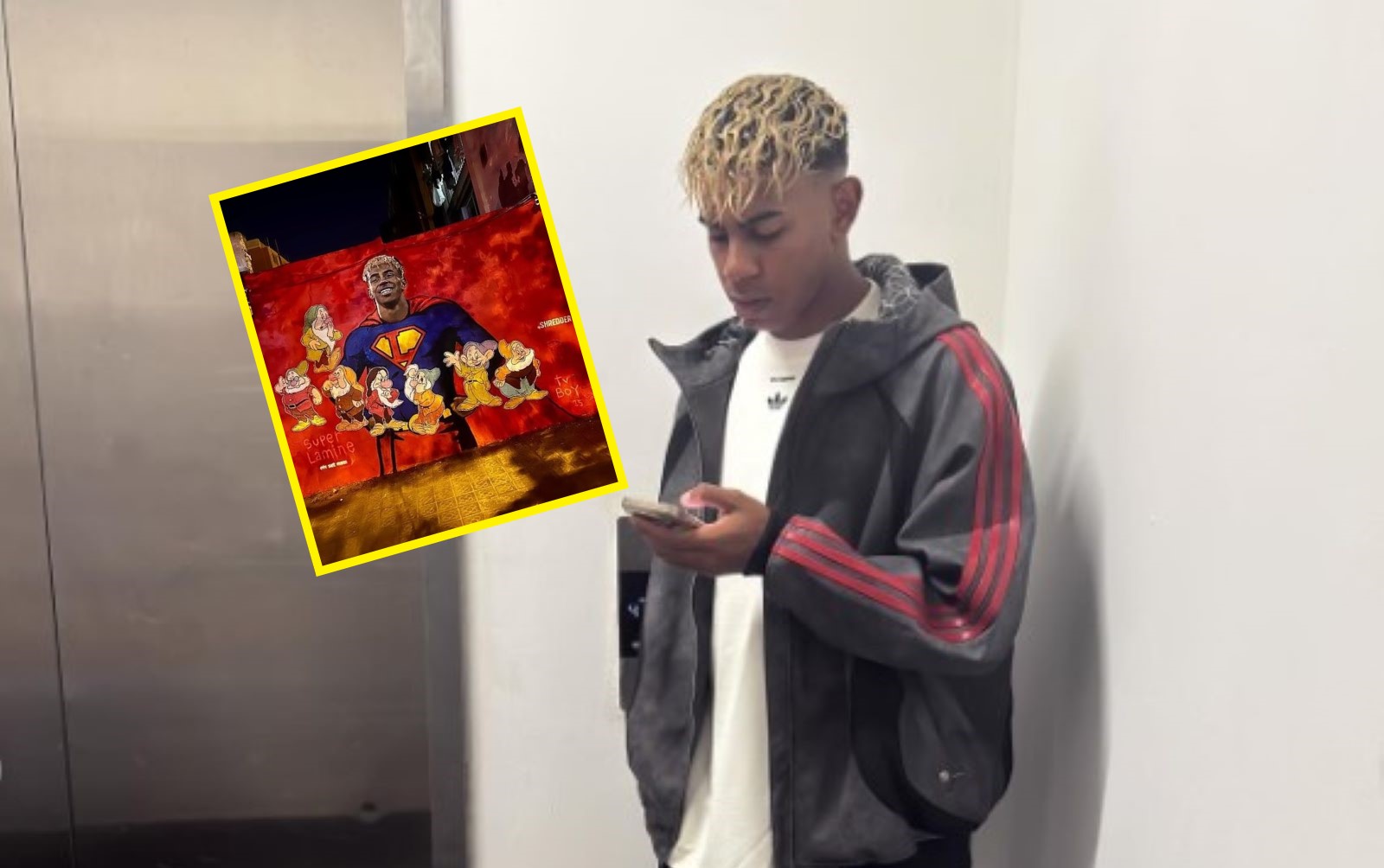 Zniszczyli mural Yamala. Zobacz, co domalowano