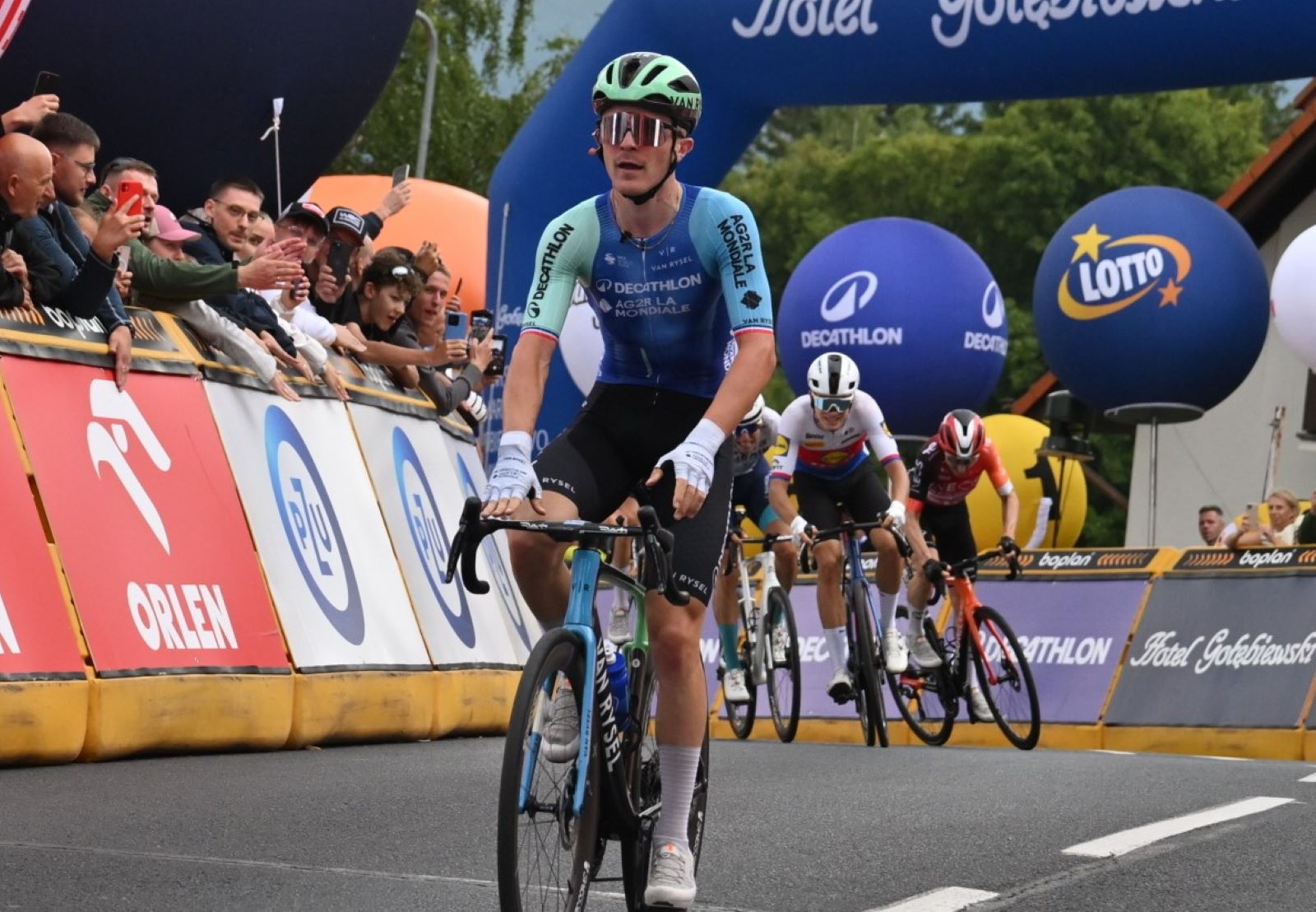 Kontuzja lidera Tour de Pologne. Jest raport medyczny