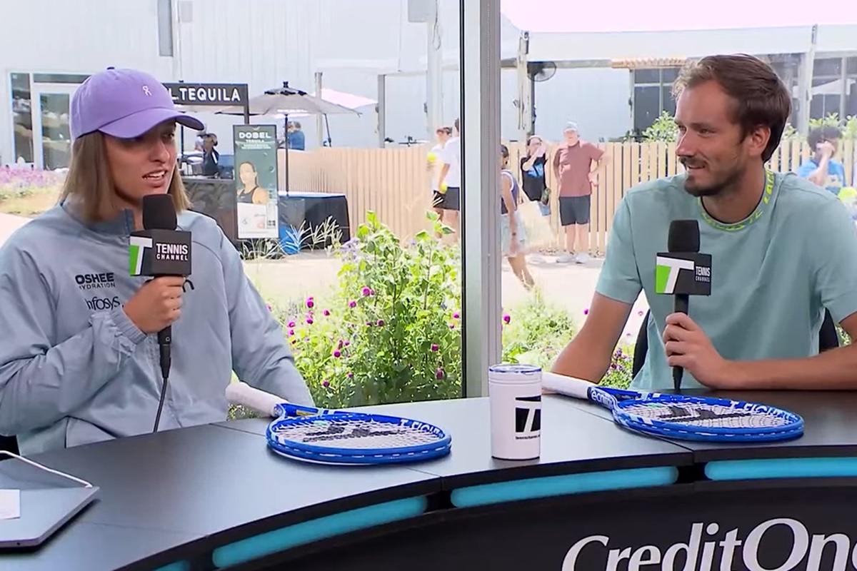"Lepiej ode mnie". Rosjanin wystawił laurkę Idze Świątek