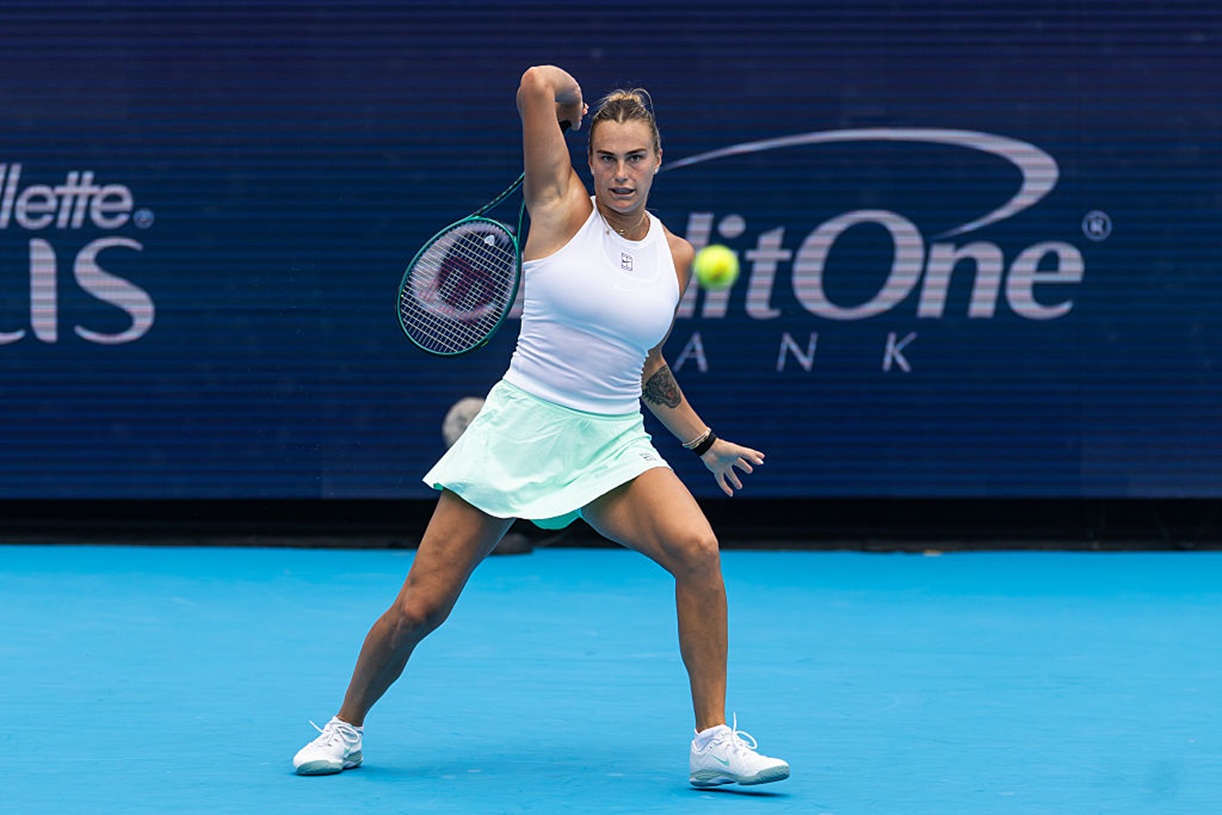 Dwa różne sety w meczu Aryny Sabalenki o ćwierćfinał