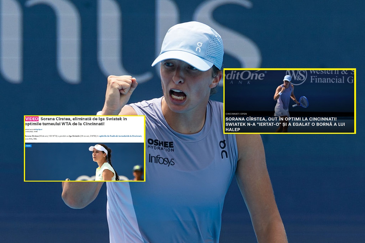 "Świątek jej nie oszczędziła". Rumuni nagle wspomnieli o swojej legendzie