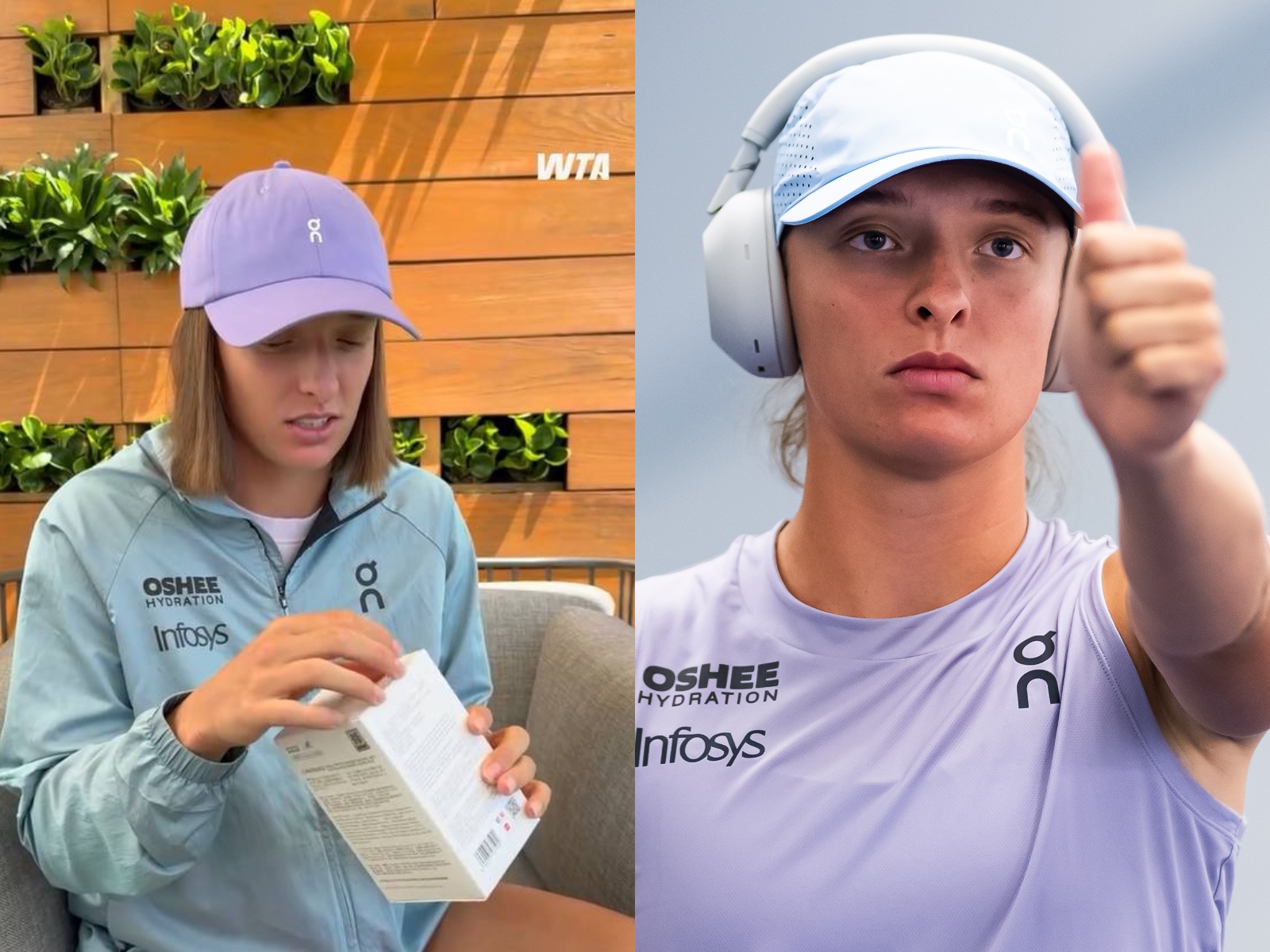 Świątek nie czuła się komfortowo. Ten prezent wprawił ją w zakłopotanie