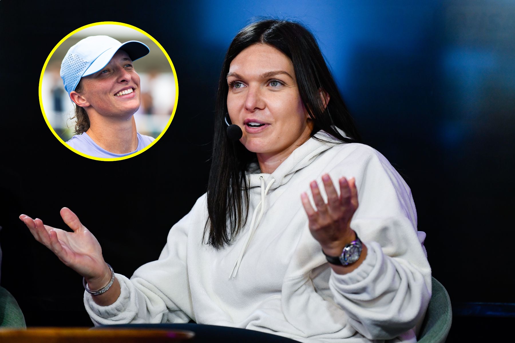 Klasa. Oto jak Halep nazwała Świątek