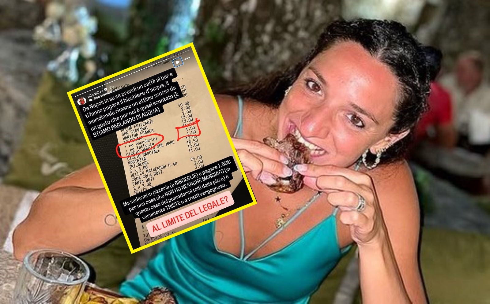 Kuriozalny paragon. Olimpijka pokazała, jak potraktowali ją w pizzerii