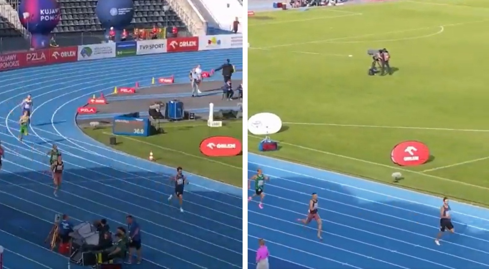 To była deklasacja. Na metę mógł wbiec spacerkiem