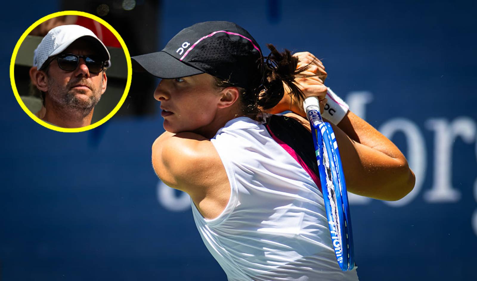 Świątek nie dała szans rywalce. Dostała jedną podpowiedź