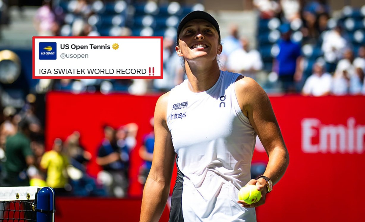 Niesamowity wyczyn Świątek na US Open. "Rekord świata"