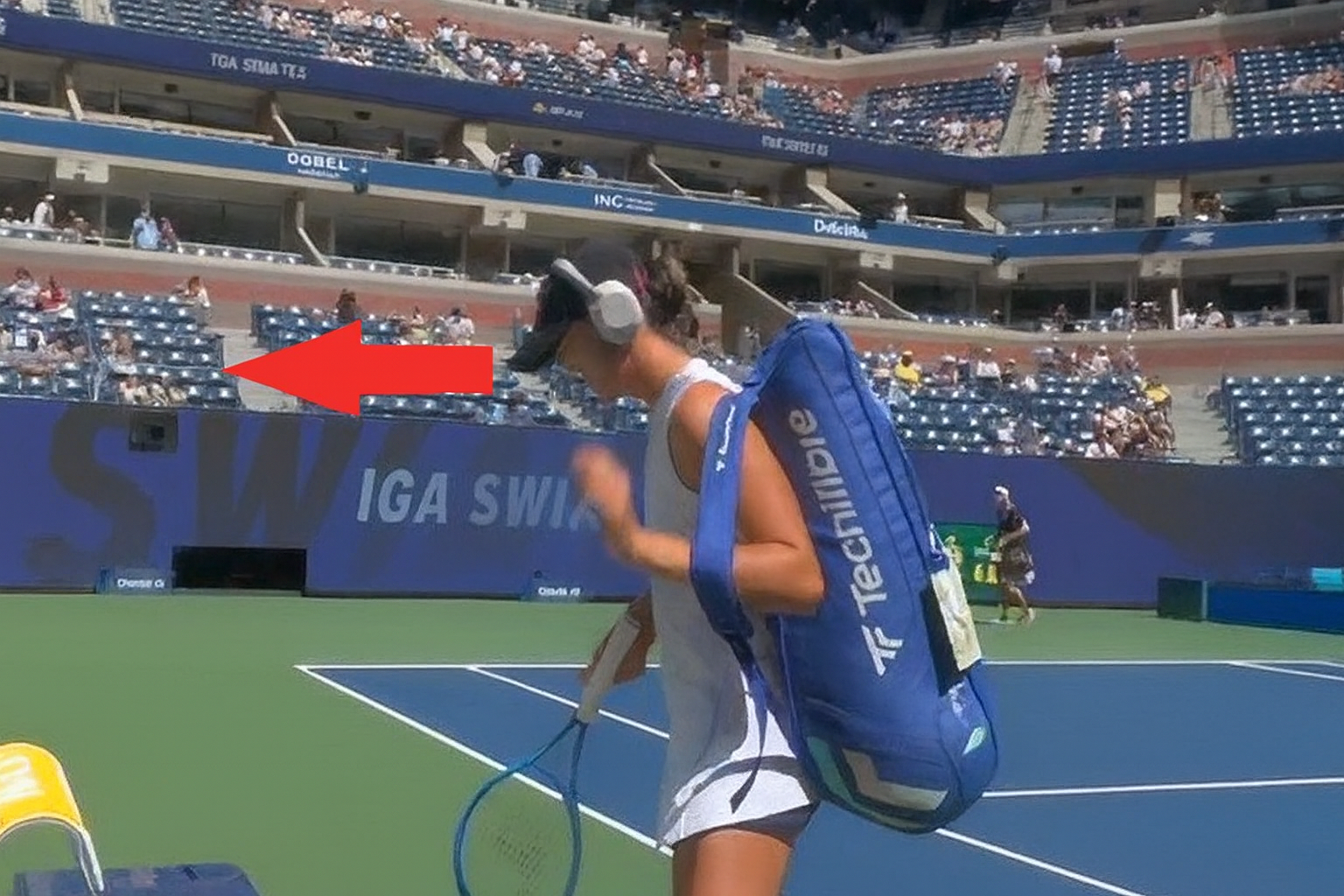 Przykry obrazek na meczu Świątek. Nie tak to powinno wyglądać