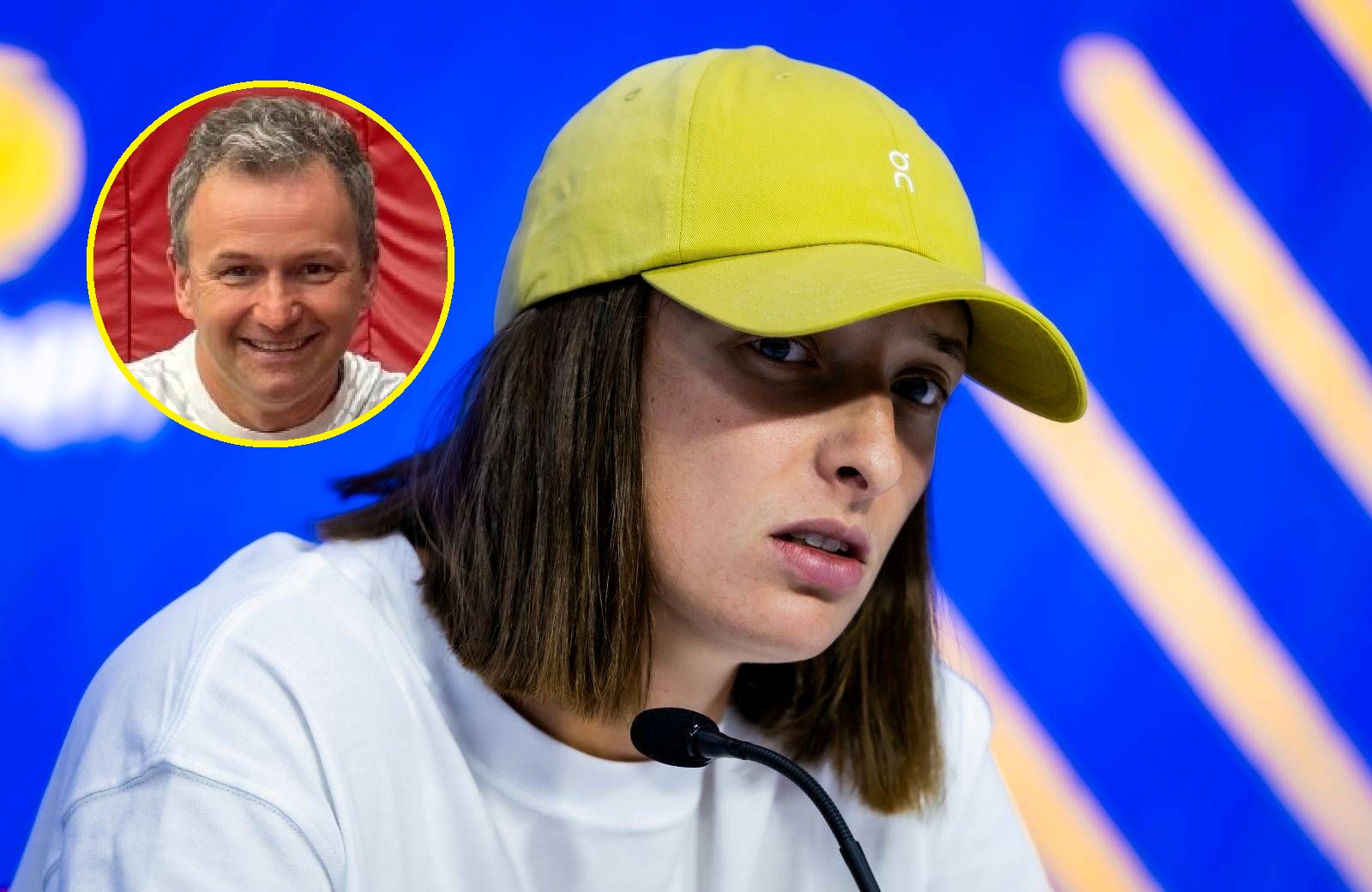 Zadał pytanie, które zirytowało Świątek. Tak się tłumaczy