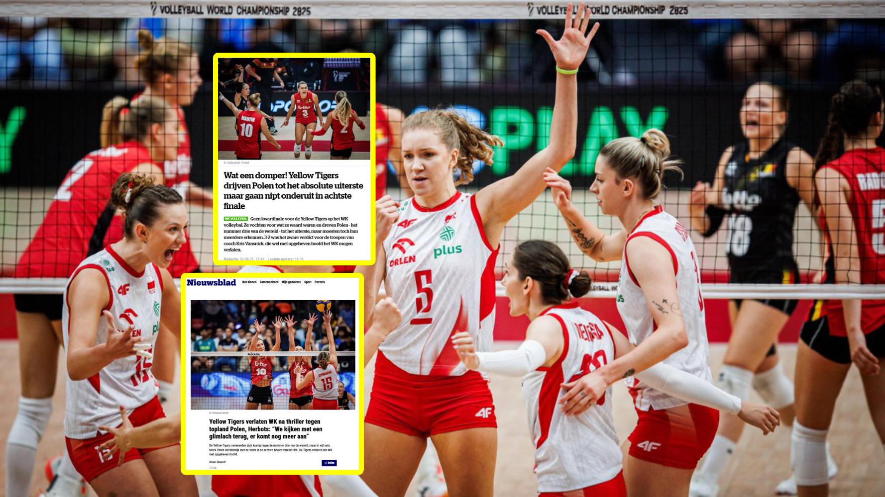 W Belgii aż huczy po thrillerze siatkarek. "O krok od sensacji"