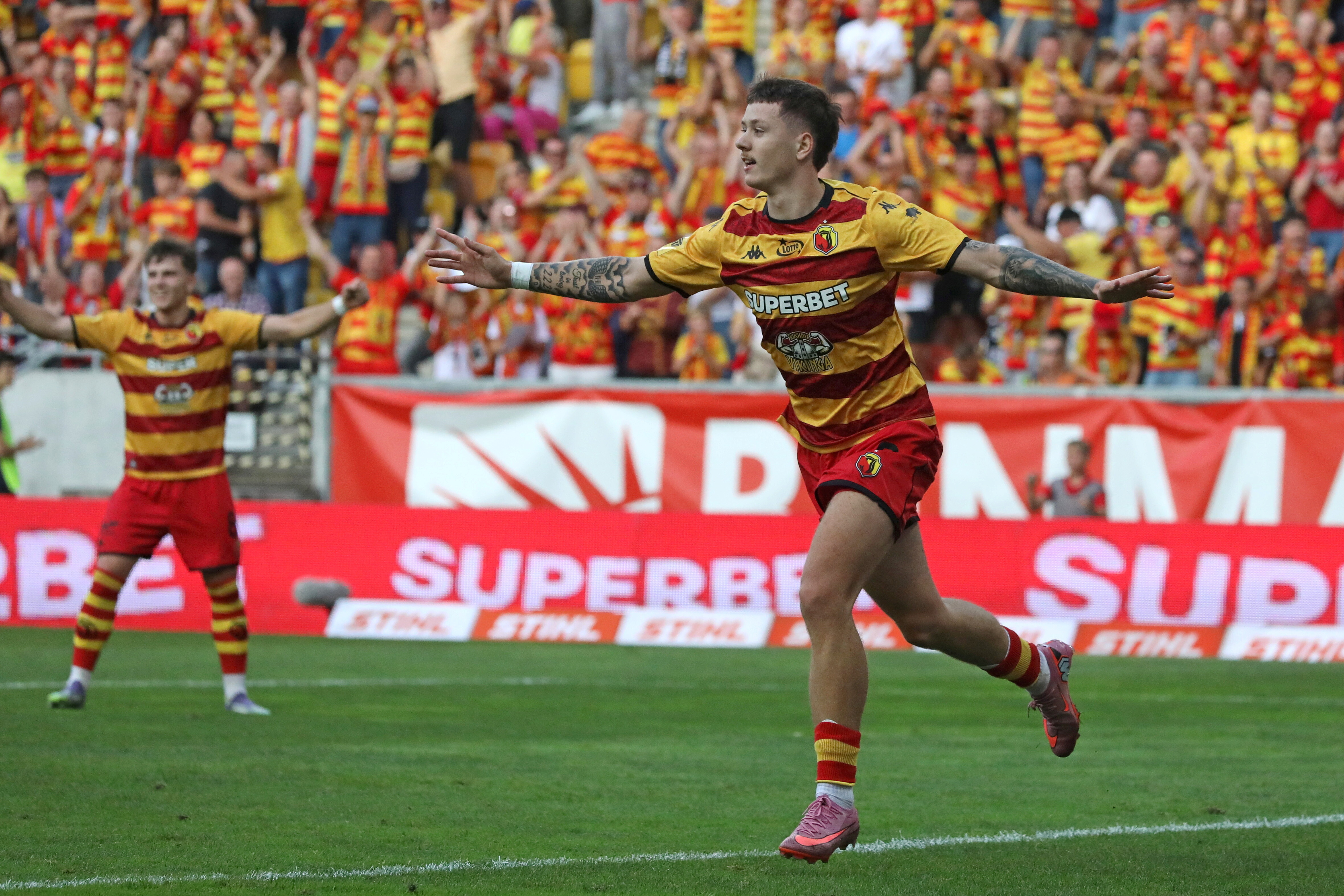 Dwa dośrodkowania i było po zawodach. Jagiellonia wypunktowała Lechię