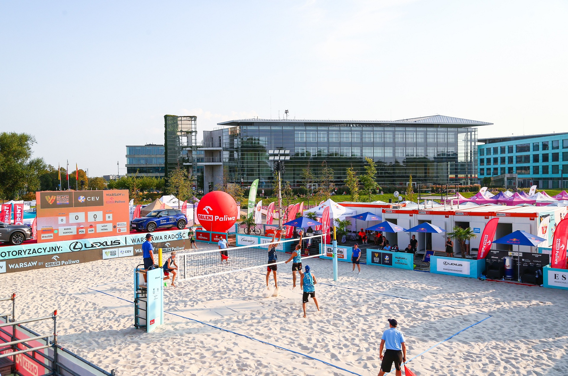 Wilanów na dwa tygodnie przechodzi pod władanie siatkówki plażowej!