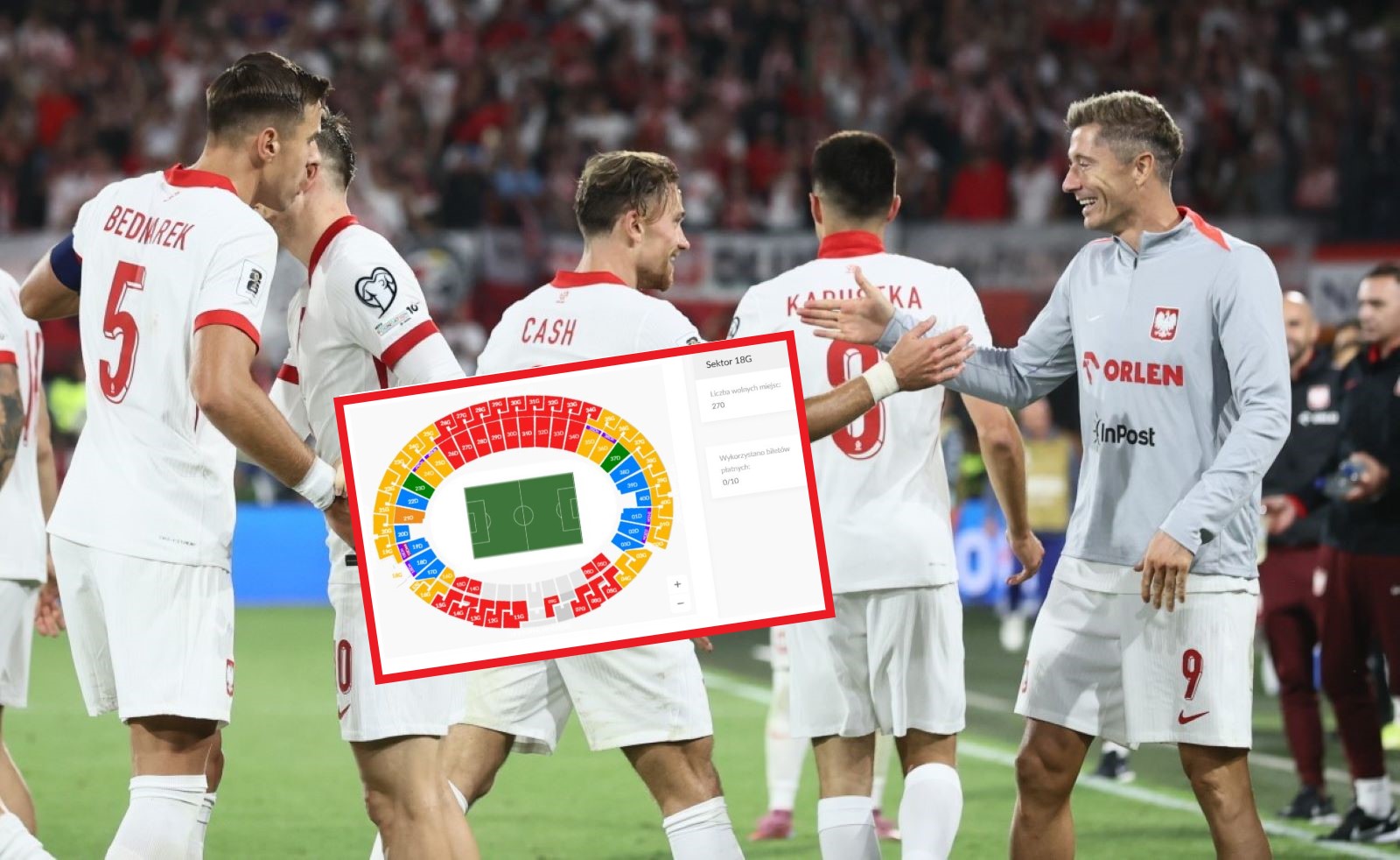 Wiadomo, co z biletami na mecz Polaków. Ważna informacja dla kibiców