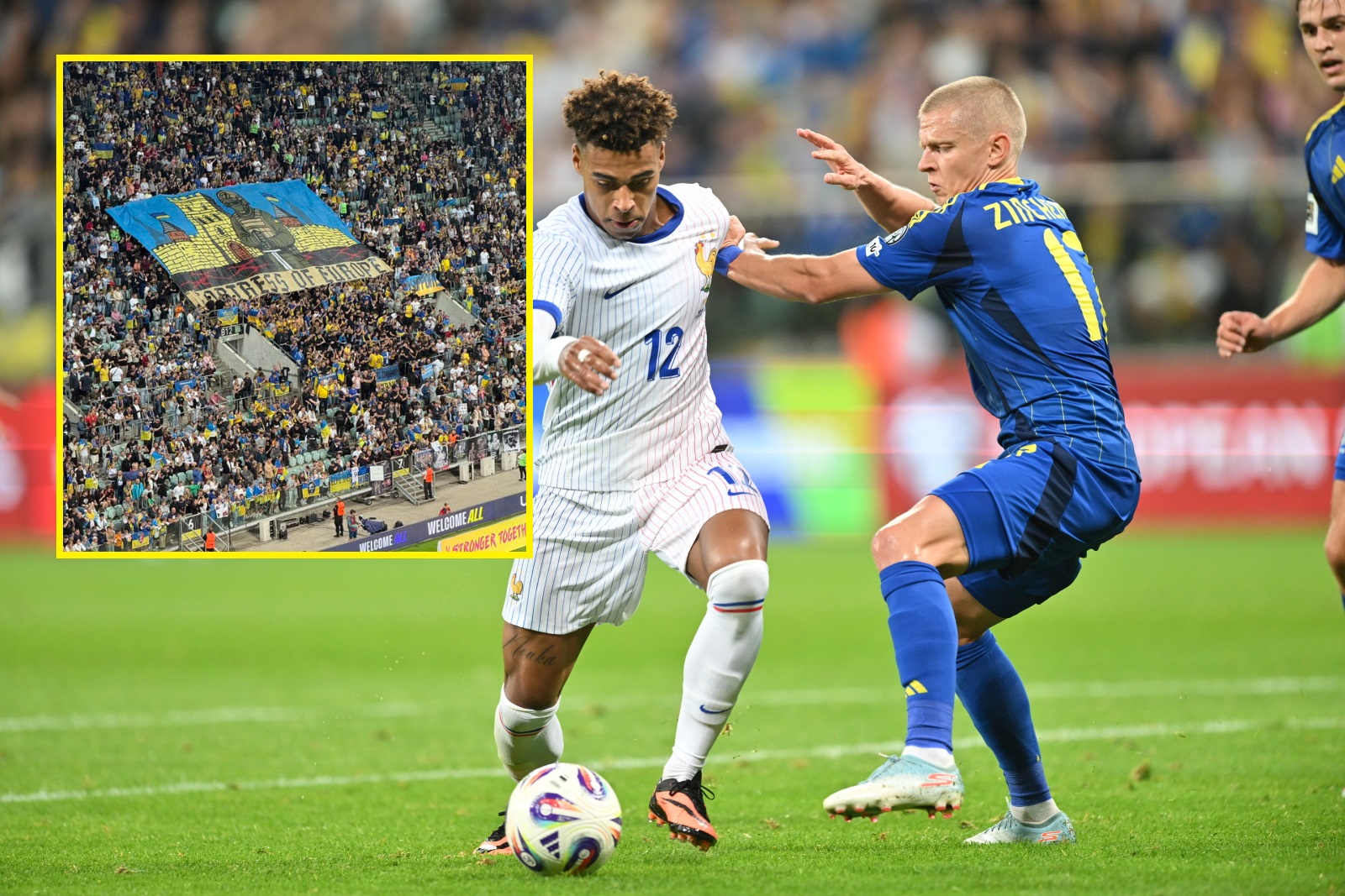 Ukraińcy wywiesili transparent we Wrocławiu. Wymowny