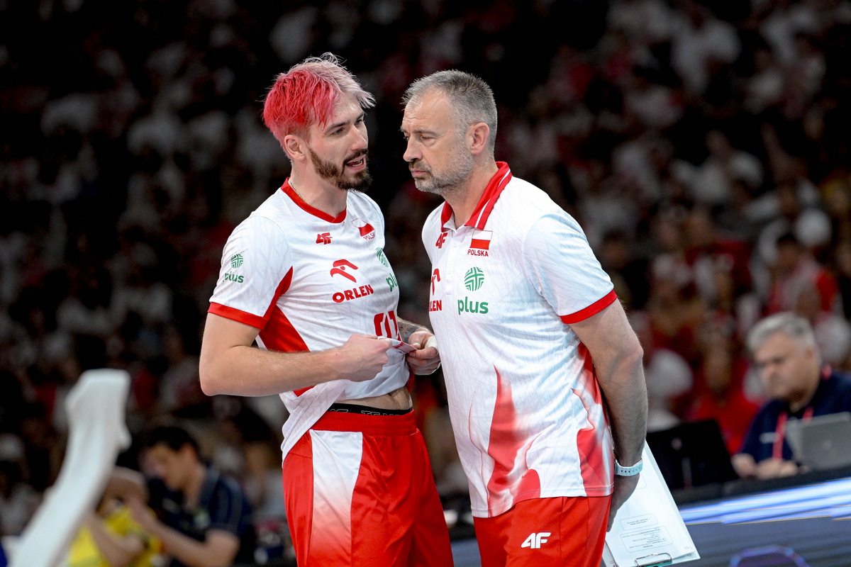 Padło pytanie o Nikolę Grbicia. Tomasz Fornal chwilę się zastanowił i rzucił: "Nie"