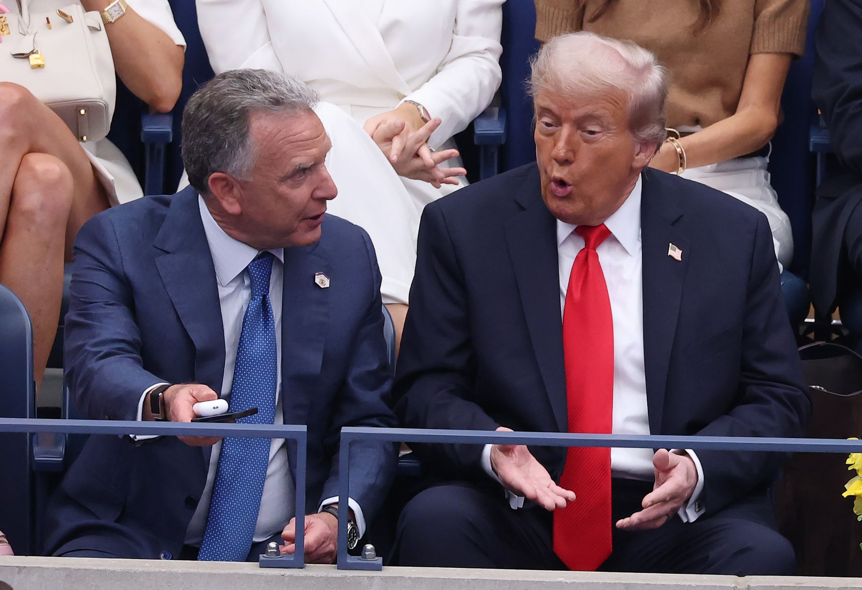 Pokazali Trumpa na telebimie. Kibice zareagowali natychmiast