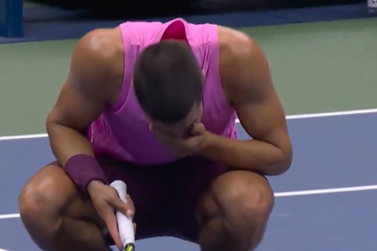 Ta piłka zakończyła US Open. Carlos Alcaraz był wulkanem emocji [WIDEO]
