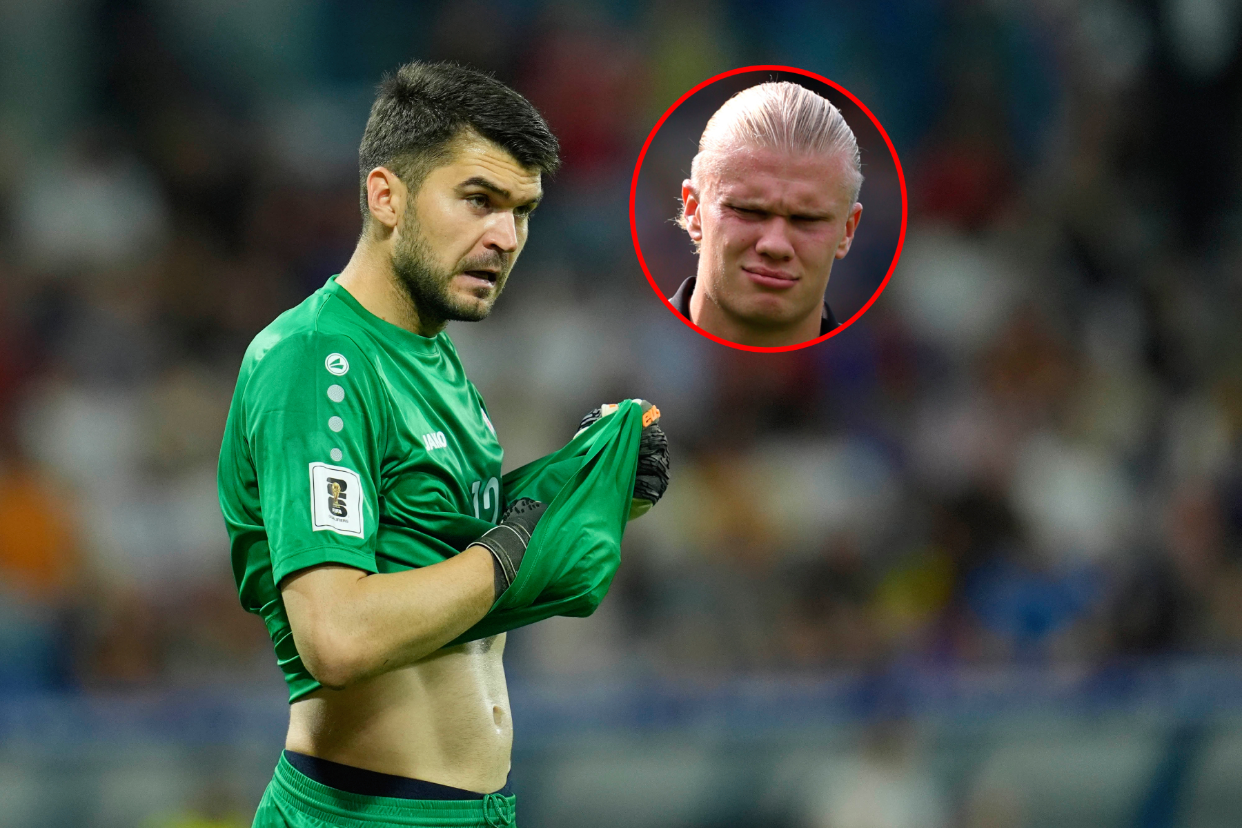 Wpuścił 11 goli. Już wiadomo co później powiedział mu Haaland