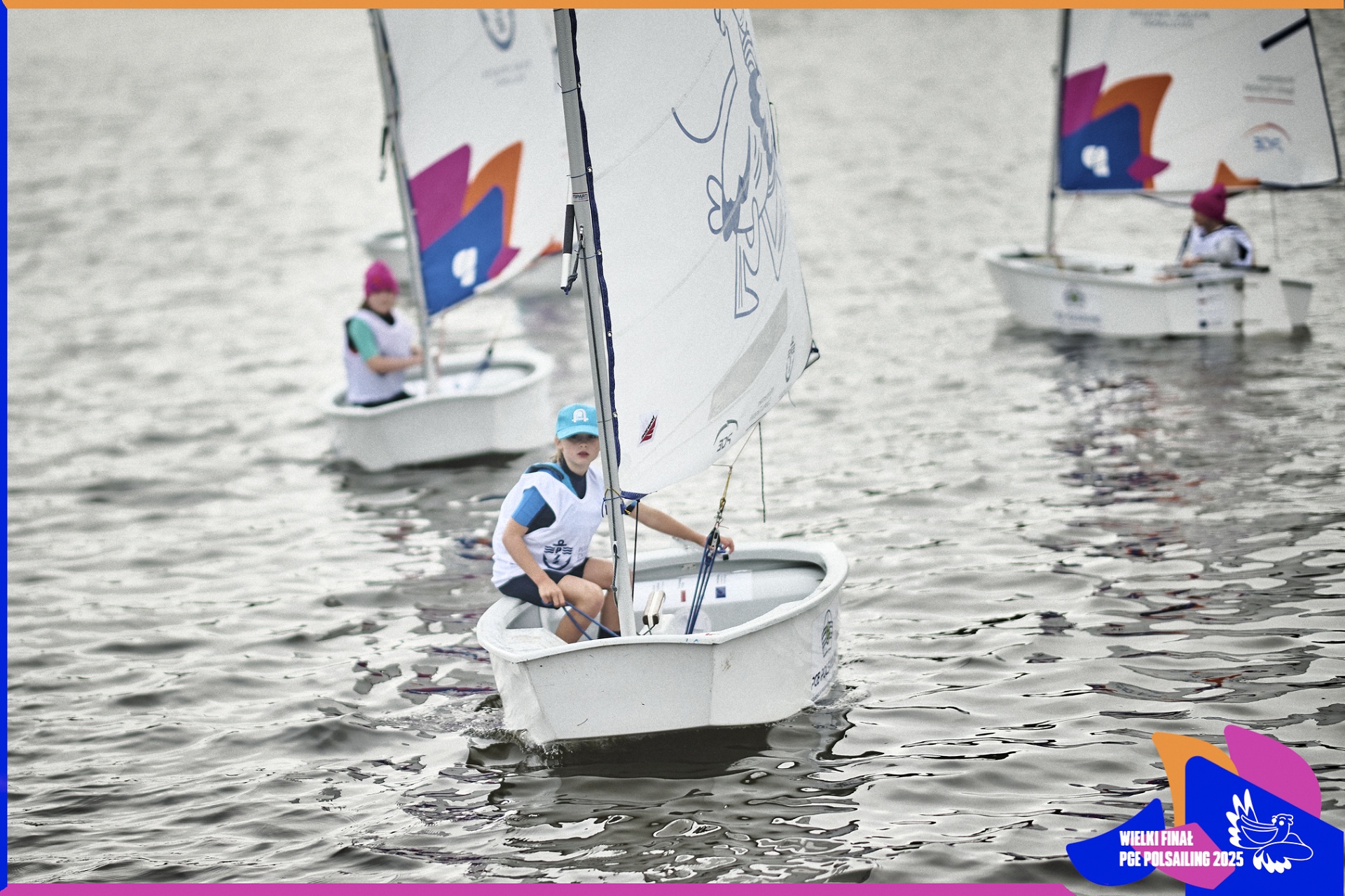 Prawdziwa żeglarska pogoda w Iławie - Wielki Finał PGE PolSailing