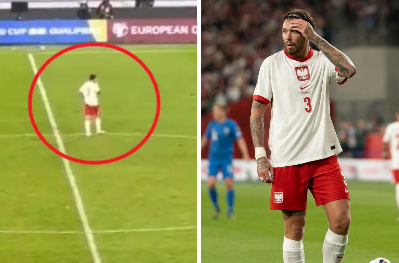 Głośno było o jego zachowaniu po meczu kadry. Teraz wszystko wyjaśnił