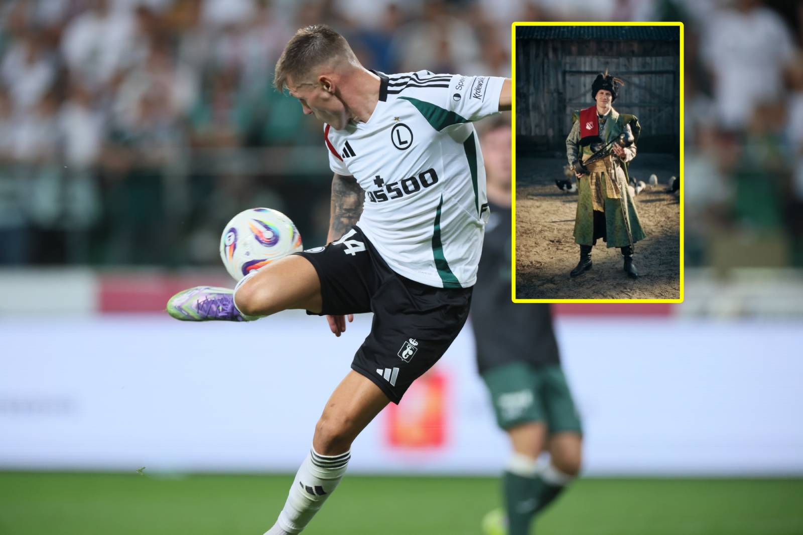 Nagranie Legii obiega sieć. Tylko spójrz, jak ubrali piłkarza