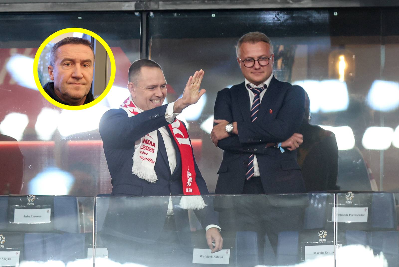 Tak Nawrocki zachował się podczas meczu Polaków. "Wszyscy byli w szoku"