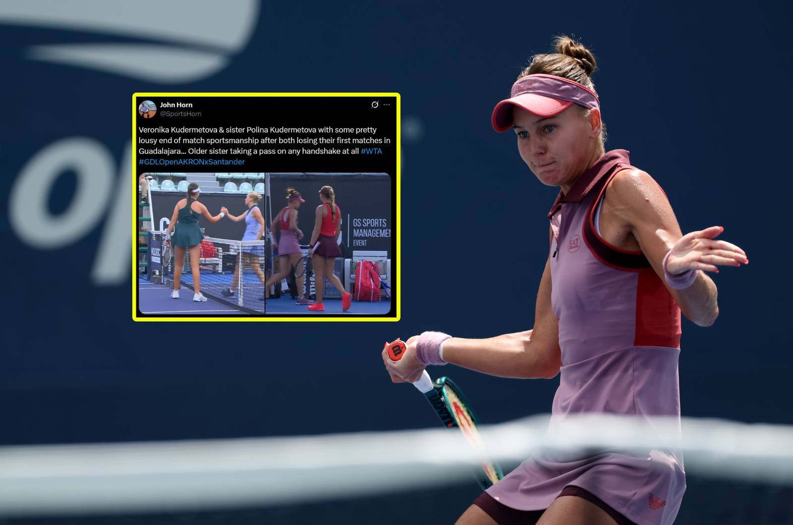 Uchwycili zachowanie Rosjanki. Tak postąpiła tuż po meczu